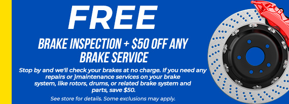 Free Brake Inspection